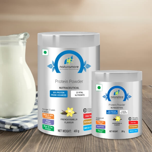 Naturamore  French Vanilla Flavour 400Gm