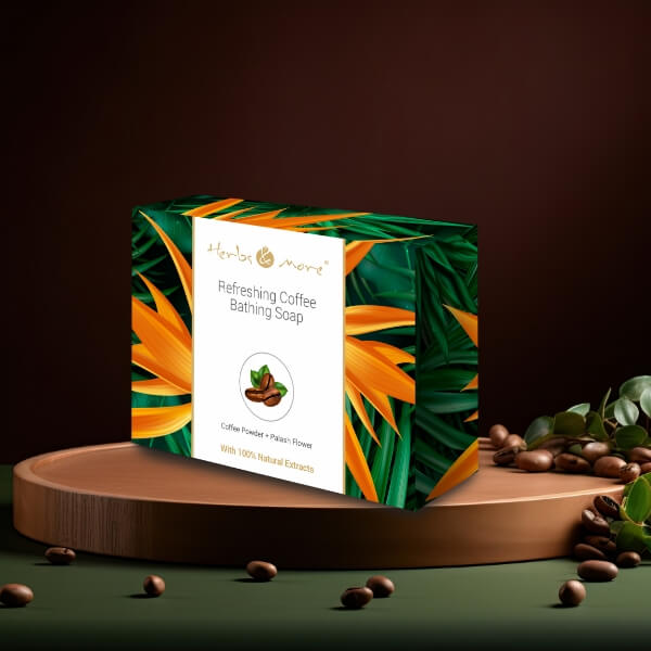 Refreshing Coffee Bathing Soap 2Pkt