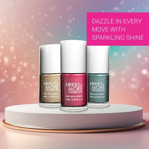 Gel Nail Paintglitter Glam Kit