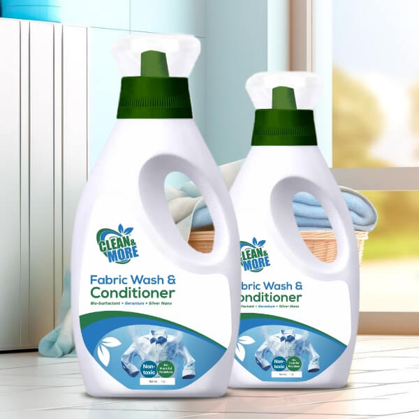 Clean & More Fabric Wash & Conditioner 1 Ltr