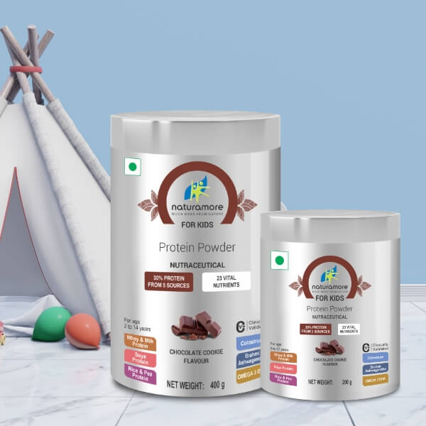 Naturamore  For Kids Chocolate Cookie Flavour 400Gm