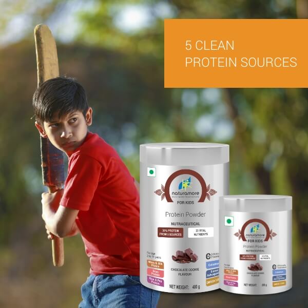 Naturamore  For Kids Chocolate Cookie Flavour 400Gm