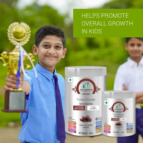 Naturamore  For Kids Chocolate Cookie Flavour 400Gm