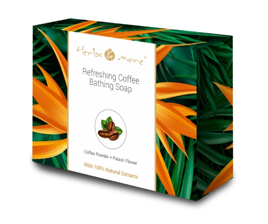 Refreshing Coffee Bathing Soap 2Pkt